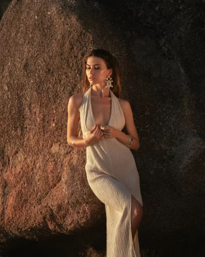 Ray Halter Dress