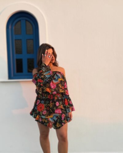 Serenity Spanish Off The Shoulder Dress