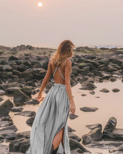 Kiana Tie Dye Light Grey