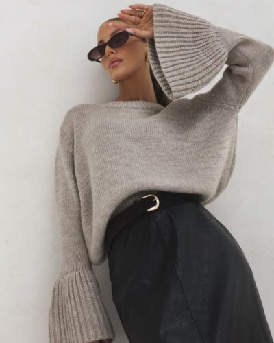 Nalla Beige Sweater