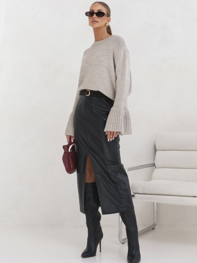 Nalla Beige Sweater - Image 2