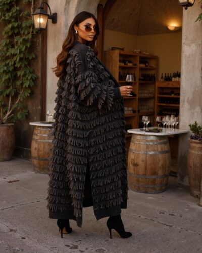 Noody Black Cardigan