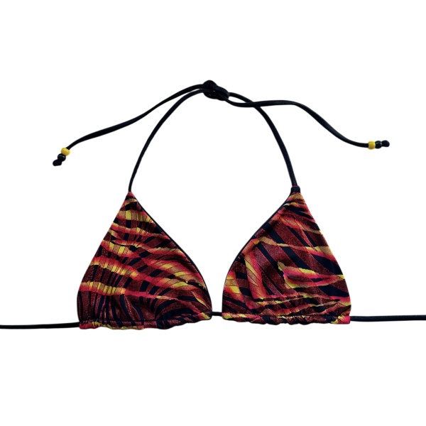 Reversible Bikini Black x Fire Tiger - Image 5