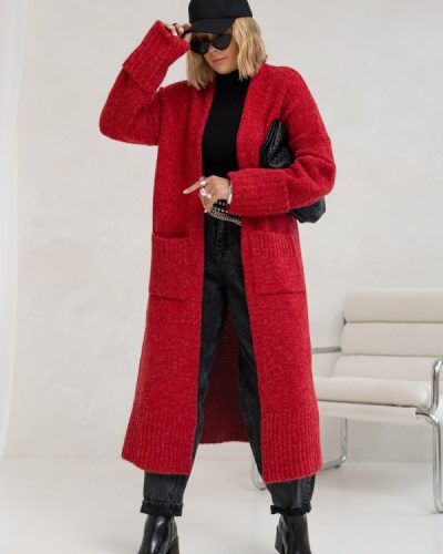 Gloria Red Cardigan