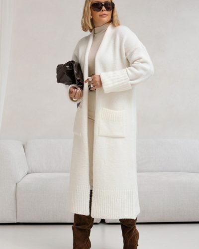 Gloria White Cardigan